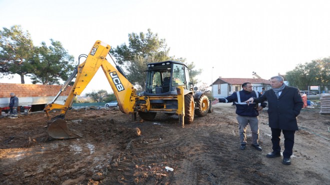 Güzelbahçe'de yeni yılda tam gaz mesai!