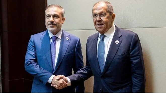 Hakan Fidan, Sergey Lavrov ile görüştü