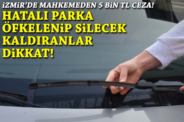 Hatalı parka öfkelenip silecek kaldıranlar dikkat!