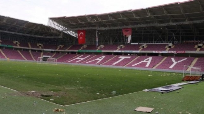 Hatayspor dan stadyum açıklaması: Yıkılacak!