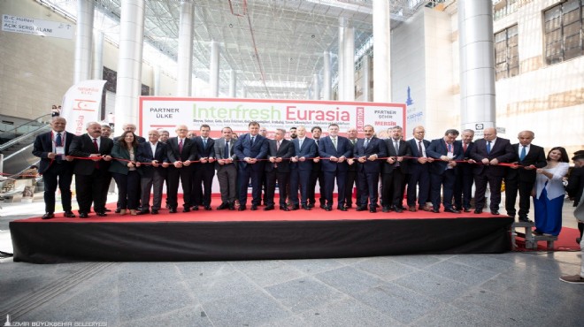 Interfresh Eurasia Fuarı İzmir'e taşındı… Tarımda gıdada kendine yeten şehir