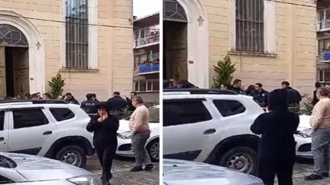 İstanbul da ayin sırasında kiliseye silahlı saldırı
