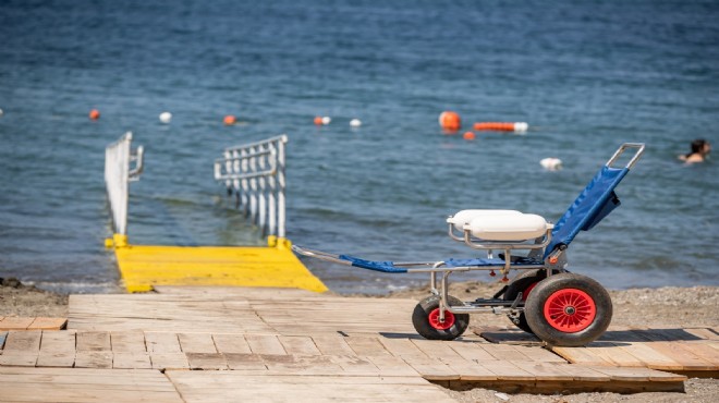 İşte İzmir’in engelli dostu plajları