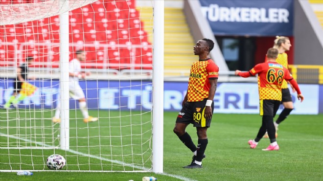İzmir'de 8 gollü maç: Göztepe evinde kaybetti!