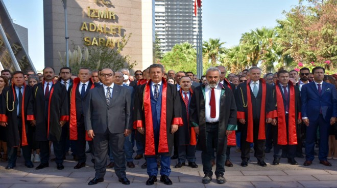 İzmir'de adli yıl törenle açıldı: Başsavcı Öztürk'ten empati vurgusu!