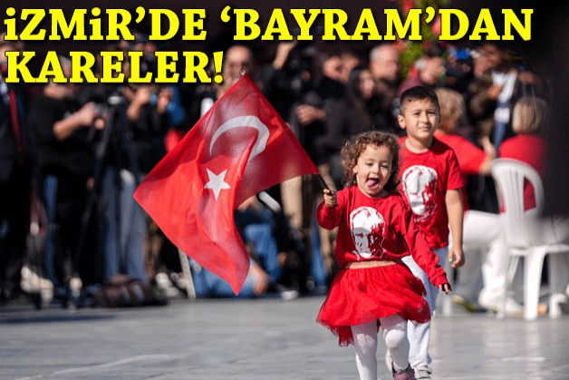 İzmir'de 'bayram'dan kareler!