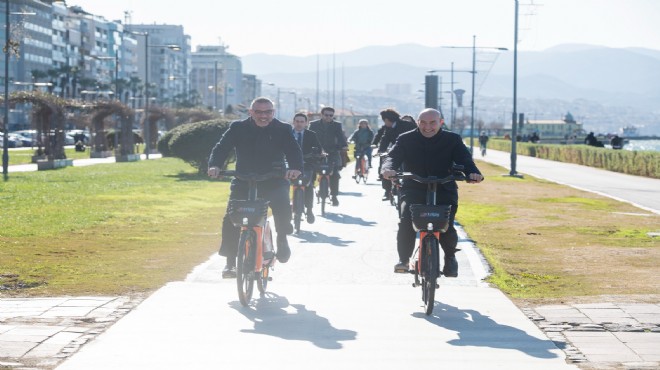 İzmir de elektrikli bisiklet dönemi!