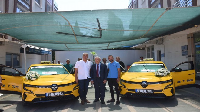 İzmir'de elektrikli taksi dönemi!