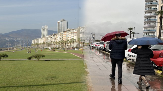 İzmir de hafta sonu hava nasıl olacak?