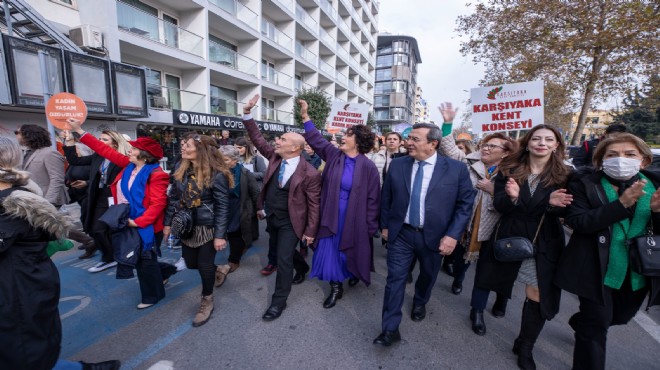 İzmir de kadınların gurur günü yürüyüşü!