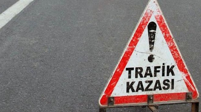 İzmir'de korkunç kaza: 1 ölü, 2 yaralı