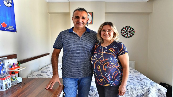 İzmir de öğrencilere evler de yürekler de açıldı