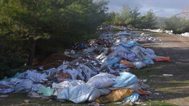 İzmir'in akciğerleri atık sahasına döndü