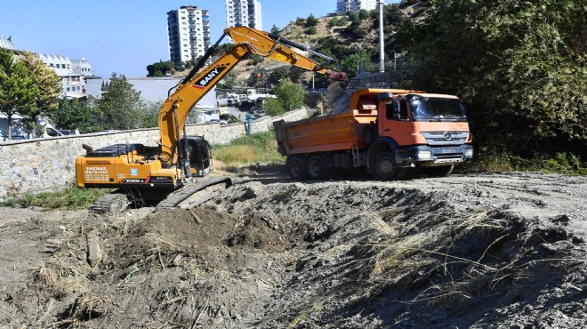 İzmir in dereleri kışa hazır!