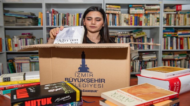 İzmir'in kitap kampanyasında ilk hedef 50 kütüphane!