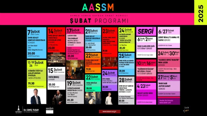 İzmir in şubat ayı sanat rehberi: İşte program!