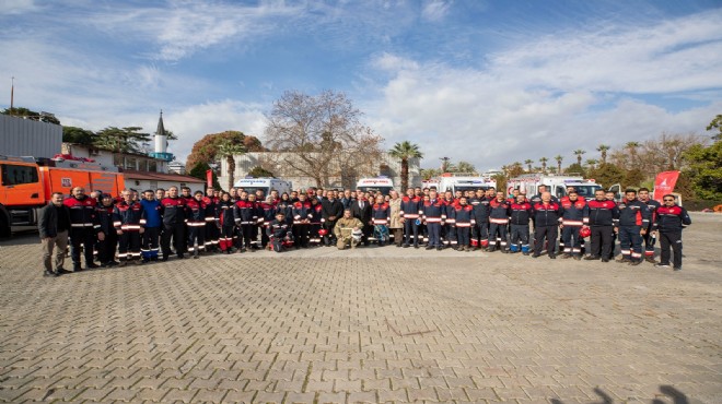 İzmir itfaiyesinin özel donanımlı ambulansları hayat kurtaracak