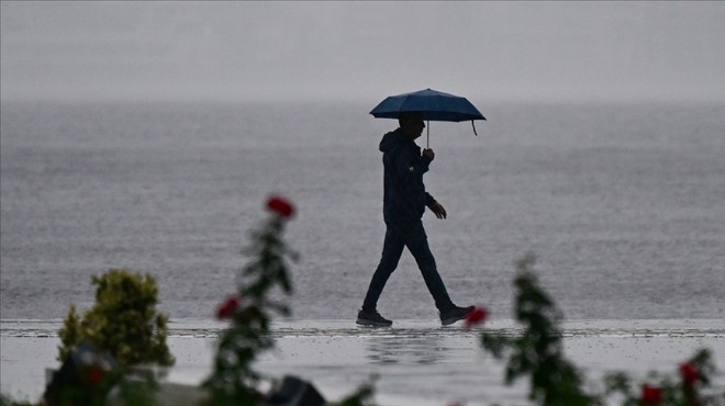 İzmir'de yeni haftanın hava durumu: Önce yağmur, sonra soğuk!