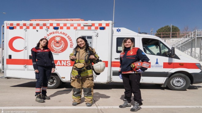 İzmir'in cesur kadınları her zorluğun üstesinden geliyor