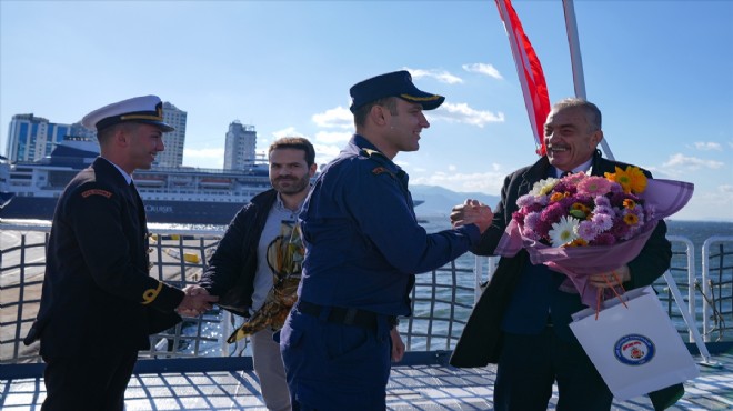 İzmirli öğretmenler Umut Gemisi nde ağırlandı