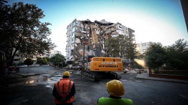 Karagül Apartmanı önlemlerle yıkıldı