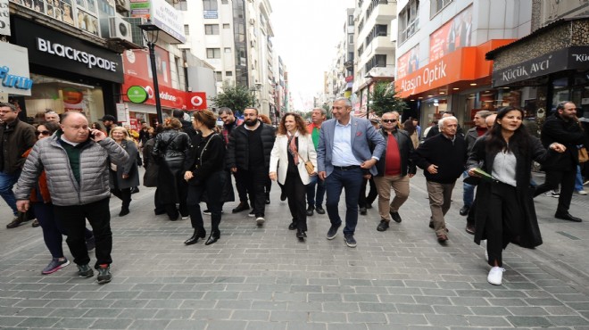 Karşıyaka Adayı Ünsal: Çarşı yeniden alışverişin göz bebeği olacak!