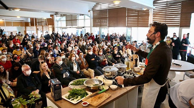 Karşıyaka da yeşil lezzet şöleni!