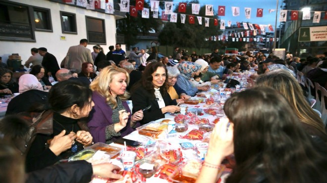 Karşıyaka’da iftar dayanışması