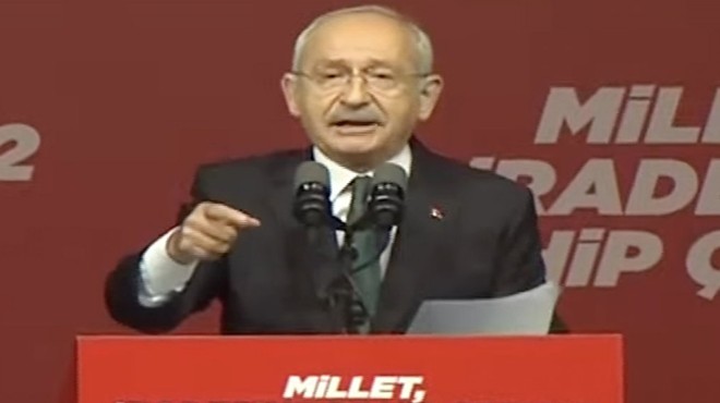 Kılıçdaroğlu Saraçhane de 11 maddeyi saydı!