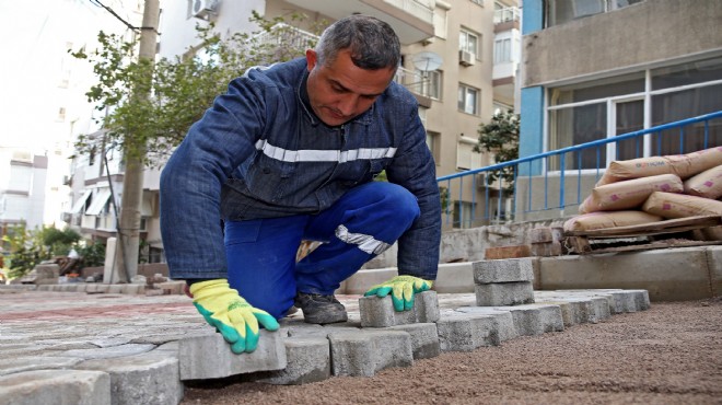 Konak ın sokakları bir bir güzelleşiyor!