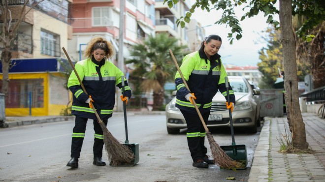 Konak’ın sokaklarına kadın eli değdi!