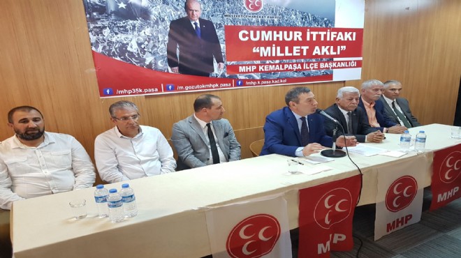 MHP İzmir o ilçeden start verdi: Masada Cumhur İttifakı