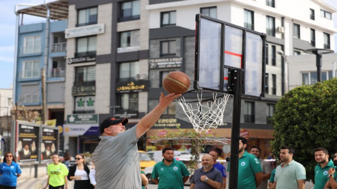 Menderes’te basketbol şöleni var