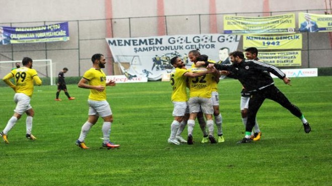 Menemen Belediyespor'dan müthiş rekor!