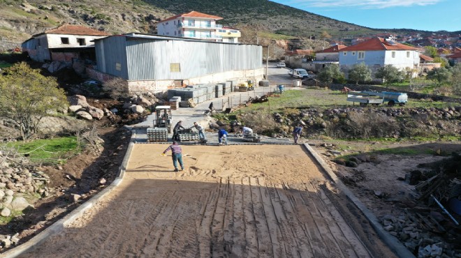 Menemen'de parke taş harekatı