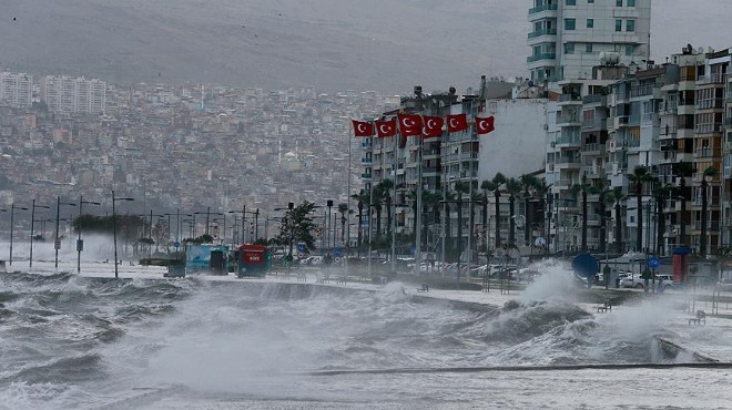 Meteoroloji den Ege ye fırtına uyarısı!