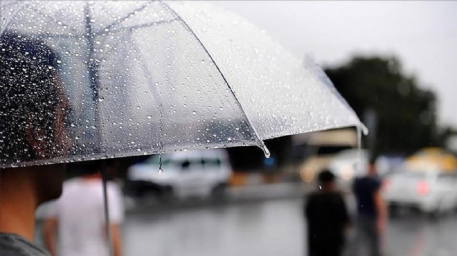 Meteoroloji’den İzmir’e yağış uyarısı!