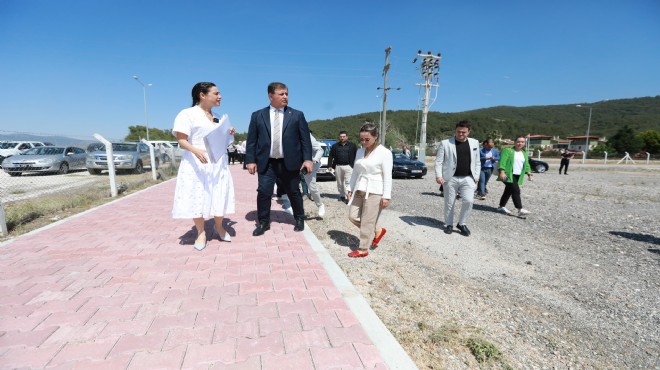 Moloz alanıydı: Pamucak yeniden doğuyor!