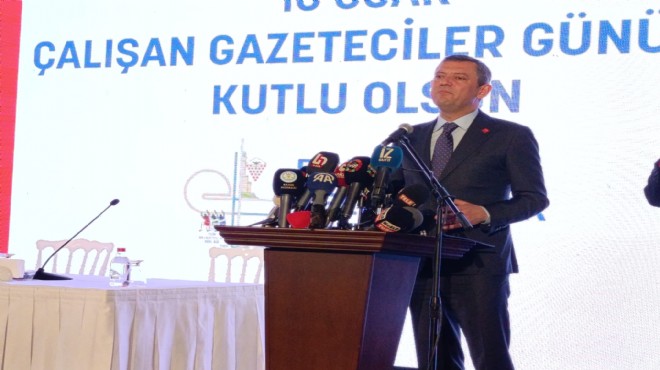 Özel İzmir'de gazetecilerle buluştu: Çarpıcı mesajlar!