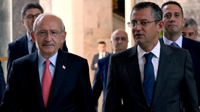 Özel'in adaylığına ilişkin CHP Lideri'nden açıklama!