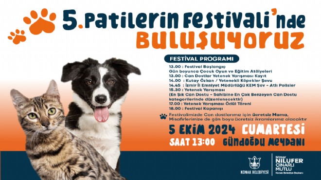 Patilerin Festivali 5. kez Gündoğdu Meydanı'nda