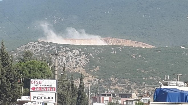 Pınarbaşı'nda taş ocağı isyanı!