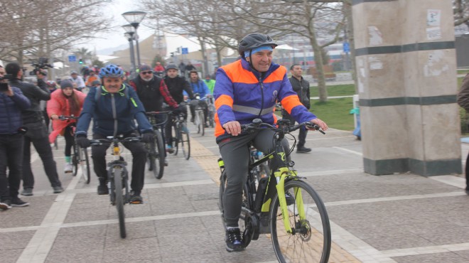 İzmir Adayı Soyer pedal çevirdi... Projesini duyurdu!