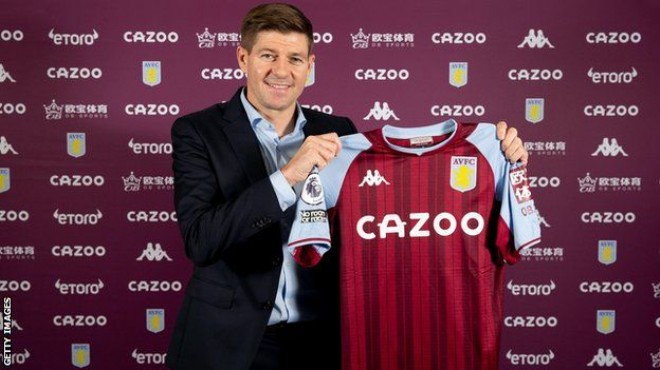 Steven Gerrard, Aston Villa nın yeni menajeri oldu