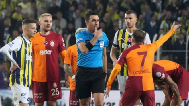 TFF den derbi hakemi ile ilgili net açıklama