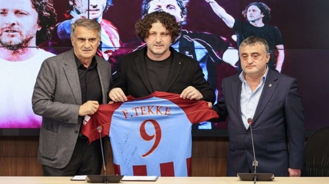 Trabzonspor, Fatih Tekke'yi resmen açıkladı