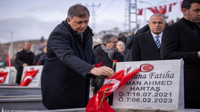 Tugay ve İzmirli başkanlar acıları paylaşmak için Malatya da