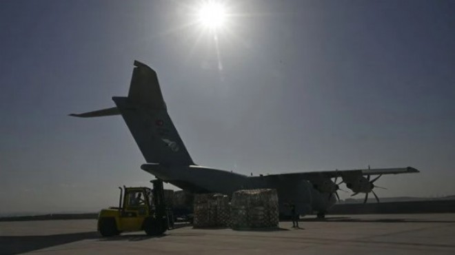 Türkiye den Gazze ye yardım eli: Uçak Mısır a ulaştı