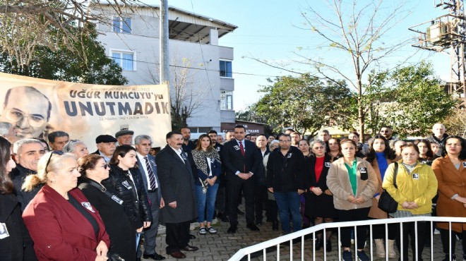 Uğur Mumcu Çiğli’de anıldı