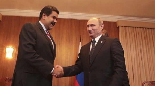 Venezuela Devlet Başkanı'ndan Putin'e destek